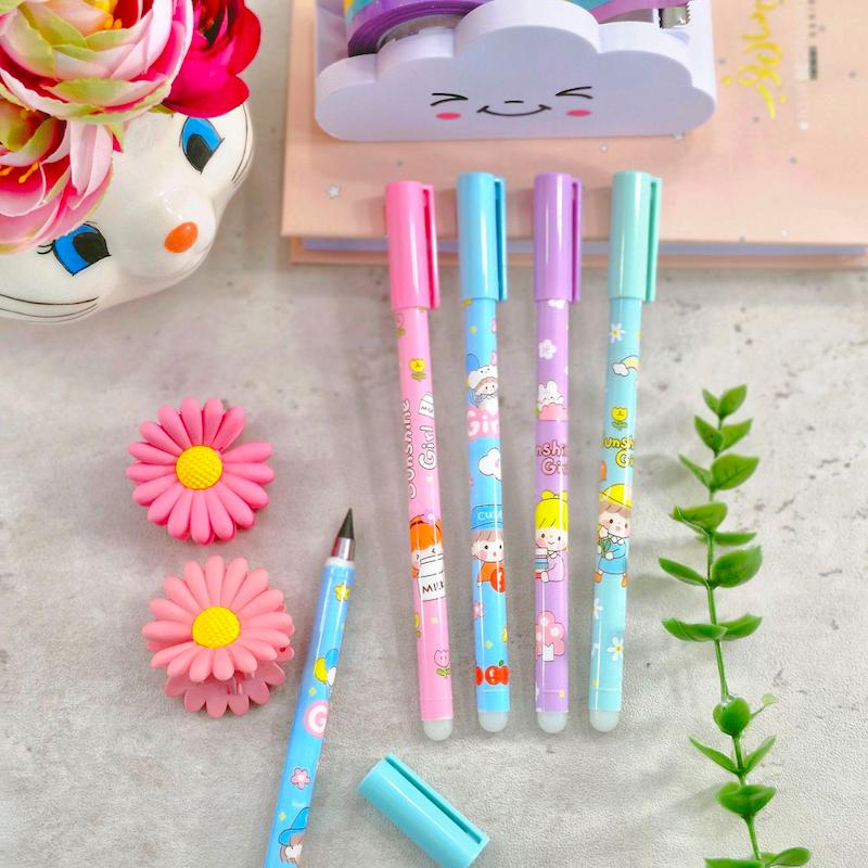 مداد بینهایت طرح دختر