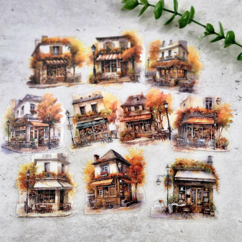 پک استیکر طرح کافه