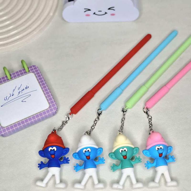 روان نویس آویز دار اسمورفی