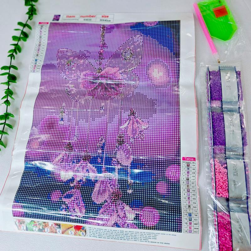 نقاشی الماسی بزرگسال ۳۰×۴۰سانت