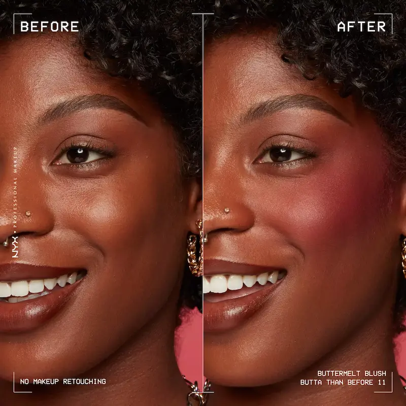 رژگونه پودری باترملت نیکس NYX Buttermelt Blush