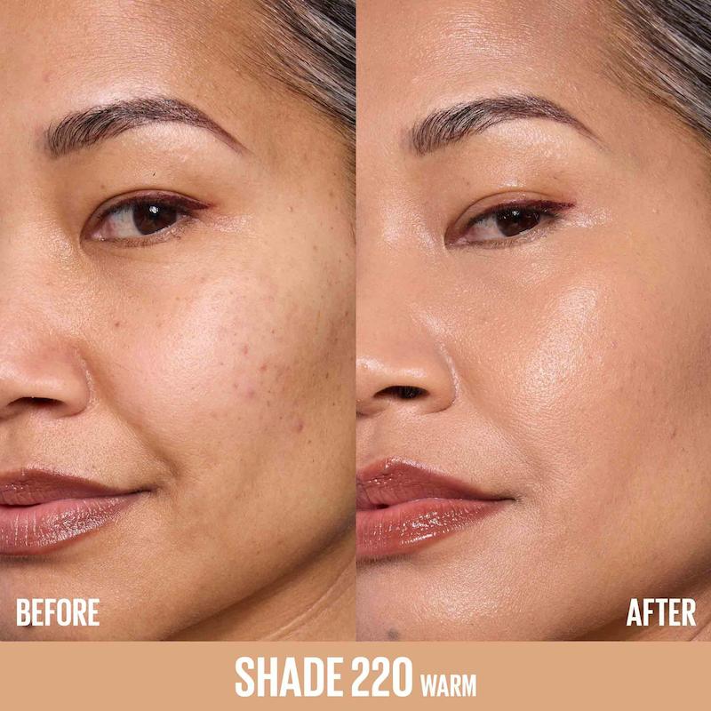 کرم پودر آبرسان و درخشان‌کننده لیفتر میبلین Maybelline Lifter Plump & Glow Foundation