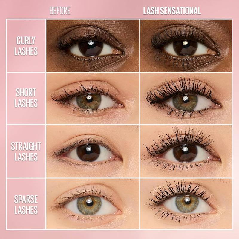 ریمل بلندکننده و حالت‌دهنده لش سنسیشنال میبلین Maybelline Lash Sensational Washable Mascara