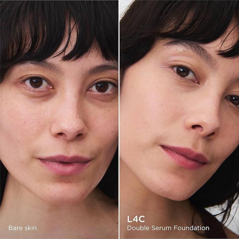 سرم کرم پودر جوانساز دوگانه کلارنس Clarins Double Serum Foundation