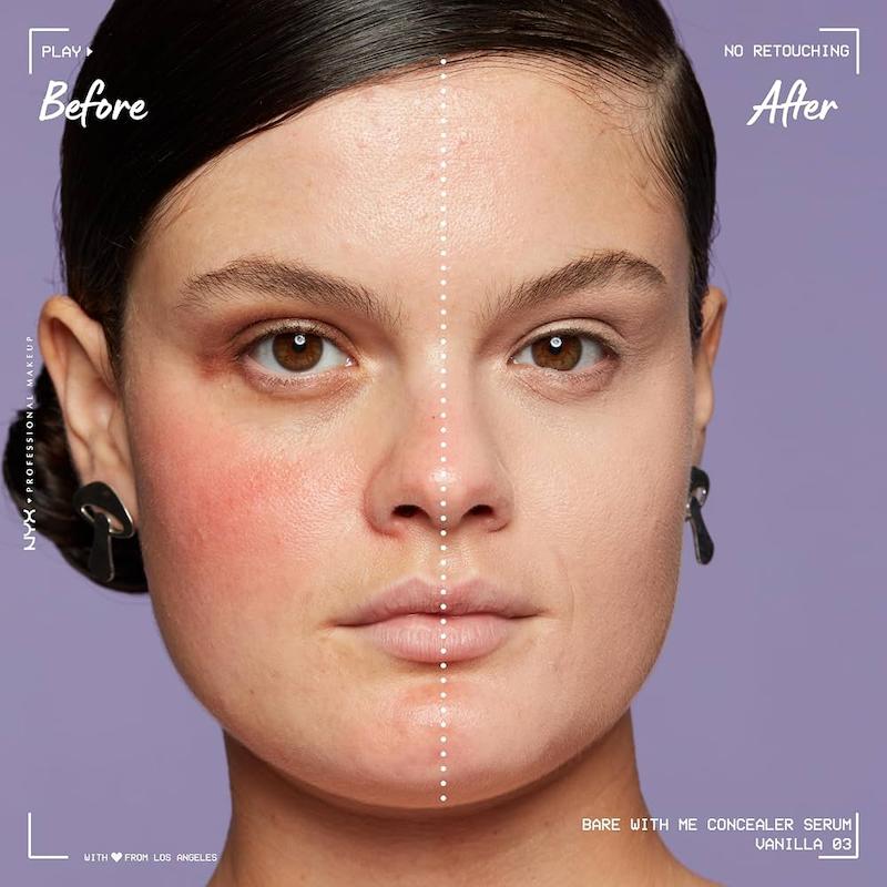 کانسیلر سرمی نیکس NYX Bare With Me Concealer Serum