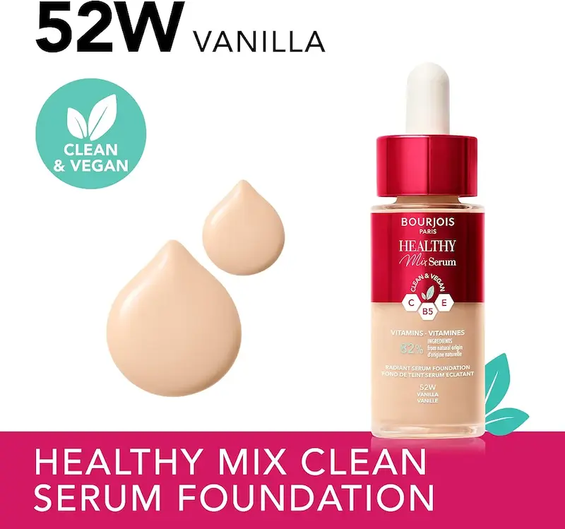 تینت صورت سرمی بورژوا Healthy Mix Serum Foundation