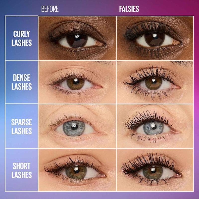ریمل حجم‌دهنده و لیفت‌کننده فالسیز لش لیفت میبلین Maybelline The Falsies Lash Lift Washable Mascara
