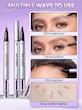 مداد ابرو دو سر شیگلم Real Flow Laminating Brow Pen