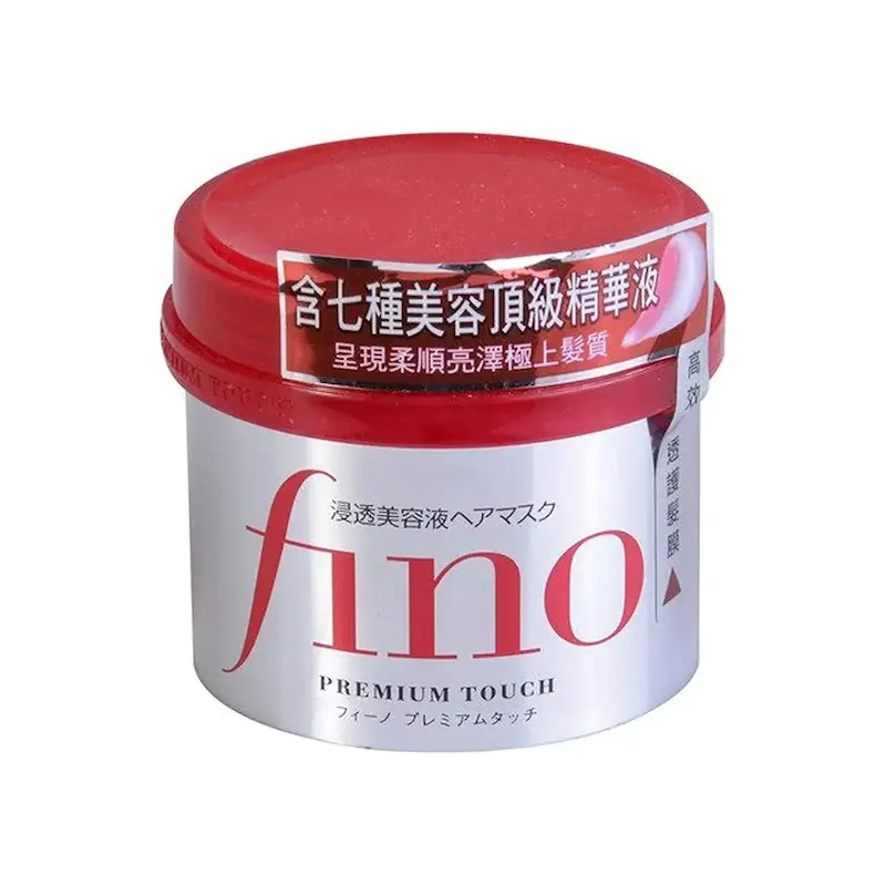 ماسک مو فینو ترمیم کننده مناسب موهای خشک و آسیب دیده Shiseido Fino Hair Mask Premium Touch Hair Mask 230g
