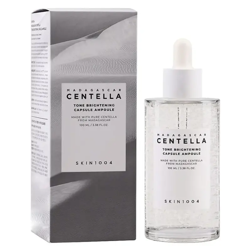 سرم روشن کننده و ضد لک سنتلا تون اسکین 1004 Skin1004 Madagascar Centella Tone Brightening Capsule Ampoule