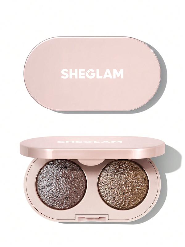 سایه چشم دو قلو شیگلم مدل Prismalight Baked Gelee Eyeshadow Duo