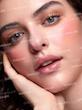 رژگونه کرمی پودری شیگلم مدل Cheek 2 Cheek Blush Duo رنگ Peach Juice