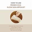 ضد آفتاب تقویت کننده و درخشان کننده پروبیو سیکا اسکین 1004 Skin1004 Madagascar Centella Probio Cica Glow Sun Ampoule