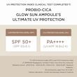 ضد آفتاب تقویت کننده و درخشان کننده پروبیو سیکا اسکین 1004 Skin1004 Madagascar Centella Probio Cica Glow Sun Ampoule