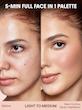 پالت سایه 12 رنگ شیگلم مدل All About That Face Multifunctional Face Palette رنگ  Vanilla Sculpt