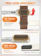 برس صاف کننده مو شیگلم مدل Sleek Chic Triple Grip Straightening Brush