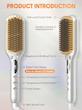 برس صاف کننده مو شیگلم مدل Sleek Chic Triple Grip Straightening Brush