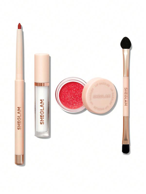 کیت لب گلیتردار شیگلم Lip Dazzler Glitter Kit رنگ Red Carpet