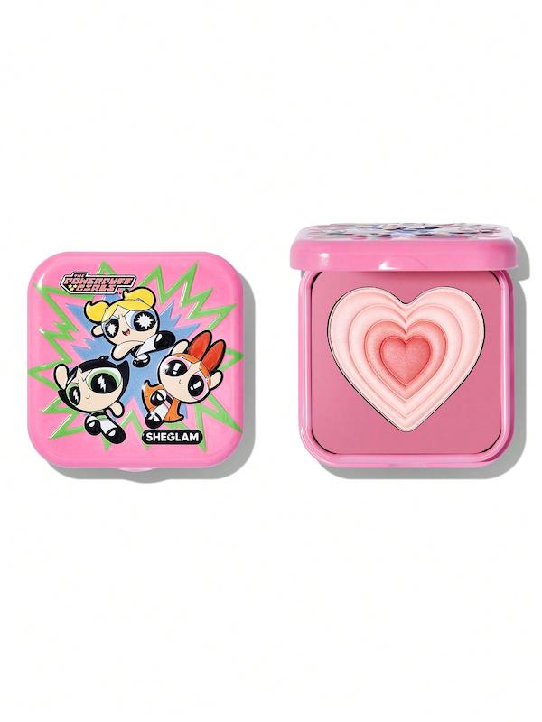 رژگونه شیگلم مدل پاور پاف The Powerpuff Girls Tough Love Shimmer Blush