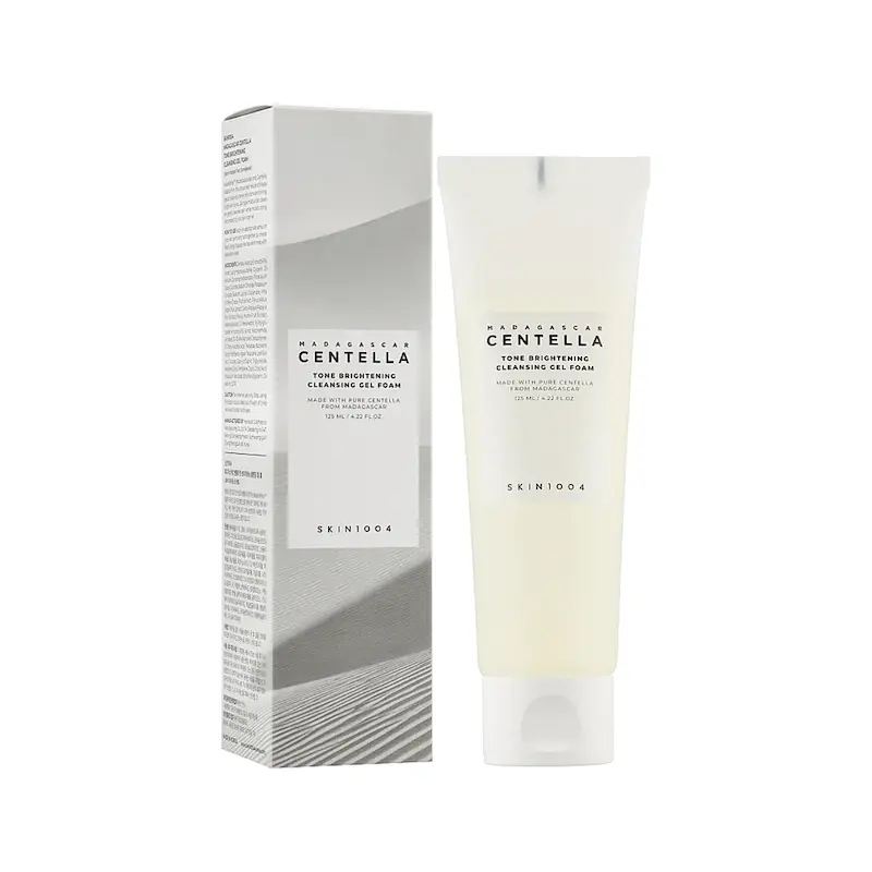 فوم شستشوی روشن‌کننده ماداگاسکار سنتلا اسکین SKIN1004 Madagascar Centella Tone Brightening Cleansing Gel Foam