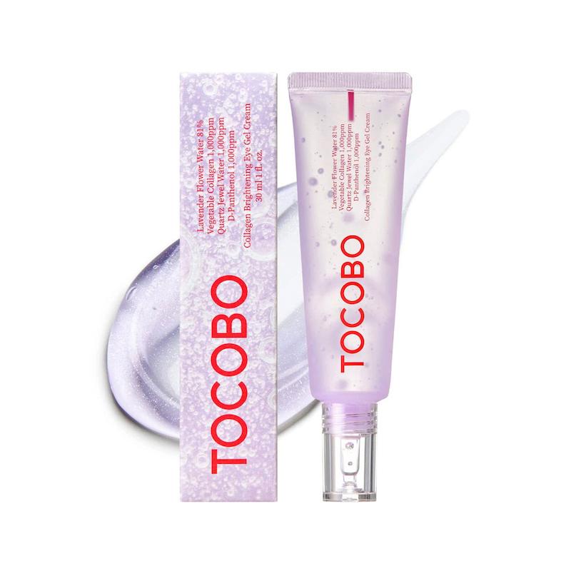 ژل کرم دور چشم روشن کننده و مرطوب کننده کلاژن توکوبو Tocobo collagen Brightening Eye Gel Cream 30ml
