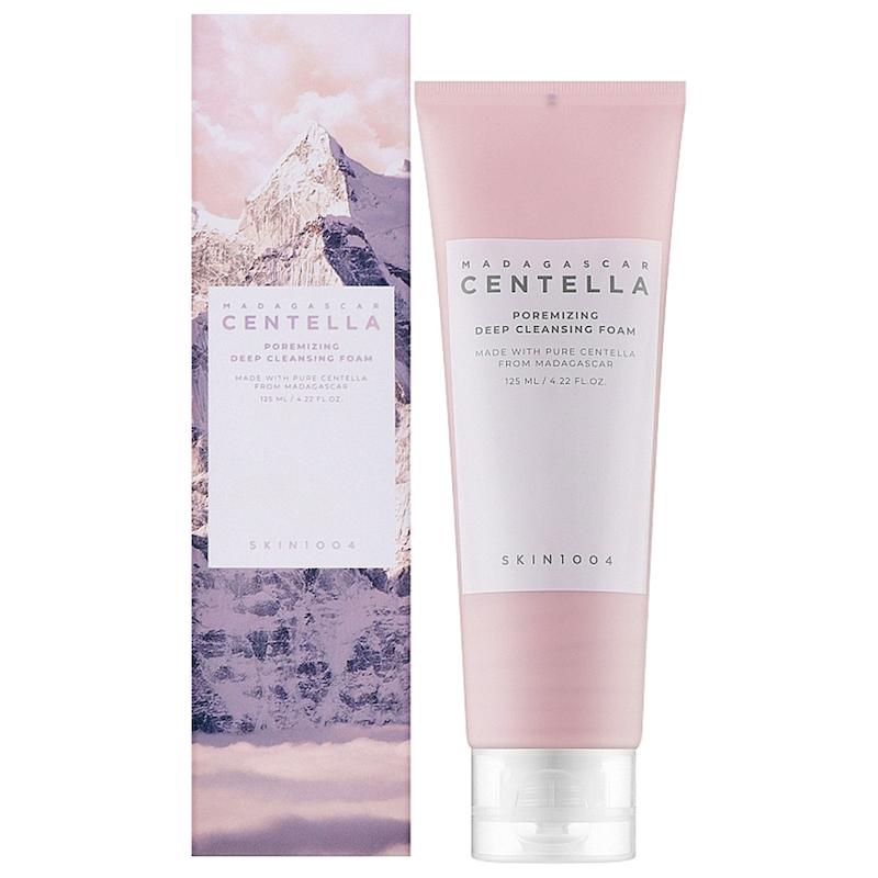 فوم شستشوی عمیق کنترل منافذ سنتلا اسکین ۱۰۰۴ Skin 1004 Madagascar poremizing Deep cleansing Foam