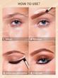 ژل ابرو و خط چشم شیگلم Streamline Brow & Eyeliner Gel