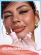 تینت لب و لیپ گلاس پیل آف شیگلم Line To Shine Peel-Off Lip Stain & Gloss Duo رنگ 013 Peach Mousse