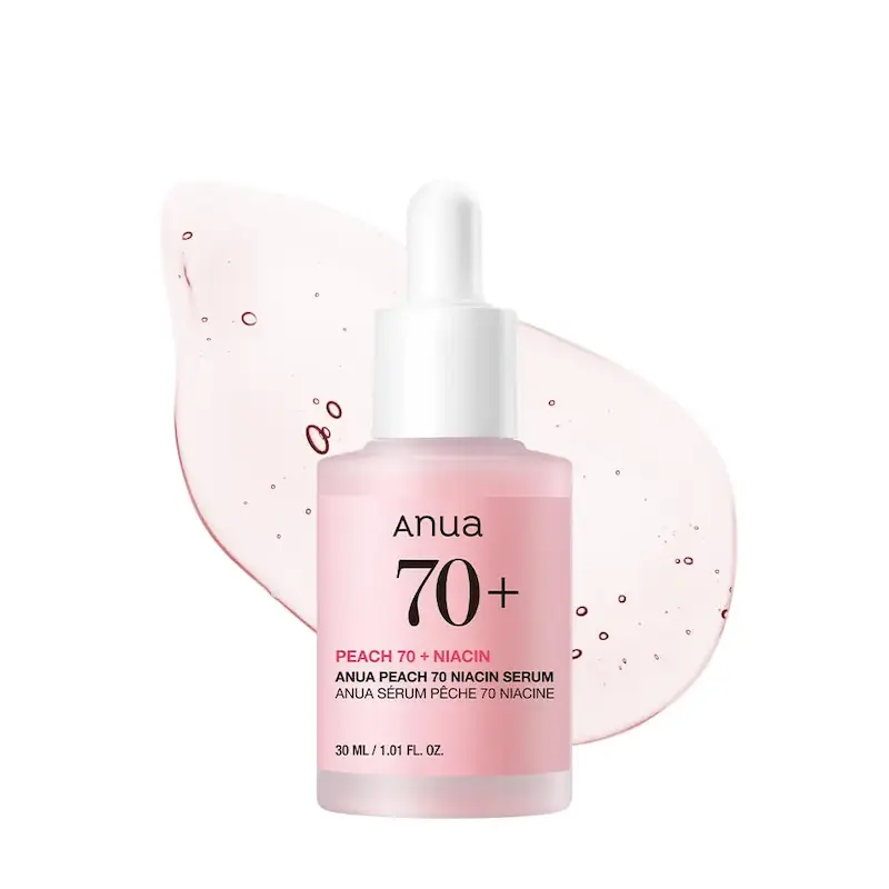 سرم هلو و نیاسینامید آنوا روشن کننده پوست Anua Peach 70% Niacin Serum 30ml