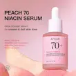 سرم هلو و نیاسینامید آنوا روشن کننده پوست Anua Peach 70% Niacin Serum 30ml