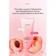 فوم شستشو روشن کننده و لایه بردار ملایم هلو آنوا Anua Peach Niacin Spread Cleansing Foam