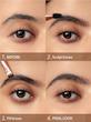 پماد ابرو ضدآب شیگلم Boss Brow Waterproof Pomade رنگ Dark Brown