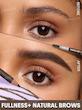 مداد ابرو دو سر برس دار شیگلم Fluff Line Eyebrow Pencil رنگ Chocolate