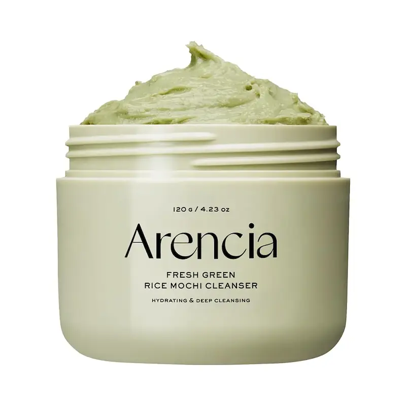 پاک کننده عمقی موچی برنج و چای سبز آرنسیا Arencia Fresh Green Rice Mochi Cleanser