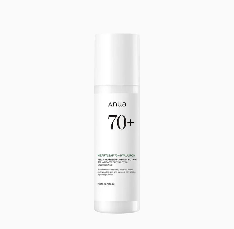لوسیون آبرسان و تسکین دهنده هارتلیف آنوا Anua Heartleaf 70 Daily Lotion