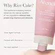 شوینده ملایم رز‌هیپ آرنسیا متعادل‌ کننده pH و تقویت کننده سد دفاعی Arencia Rosehip Mild pH Balancing Rice Cake Cleanser
