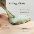 شوینده عمیق منافذ چای سبز و LHA آرنسیا لایه بردار ملایم و پاک کننده منافذ Arencia Green Tea + LHA Deep Pore Rice Cake Cleanser