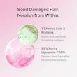 ماسک موی ترمیم کننده PDRN و رزماری مدی کیوب ضد ریزش، نرم کننده و ضد وز قوی مو  medicub Rosemary PDRN Damage care Hair Mask 
