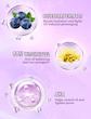 پرایمر بنفش شیگلم مدل Good Grip Primer Blueberry+AHA