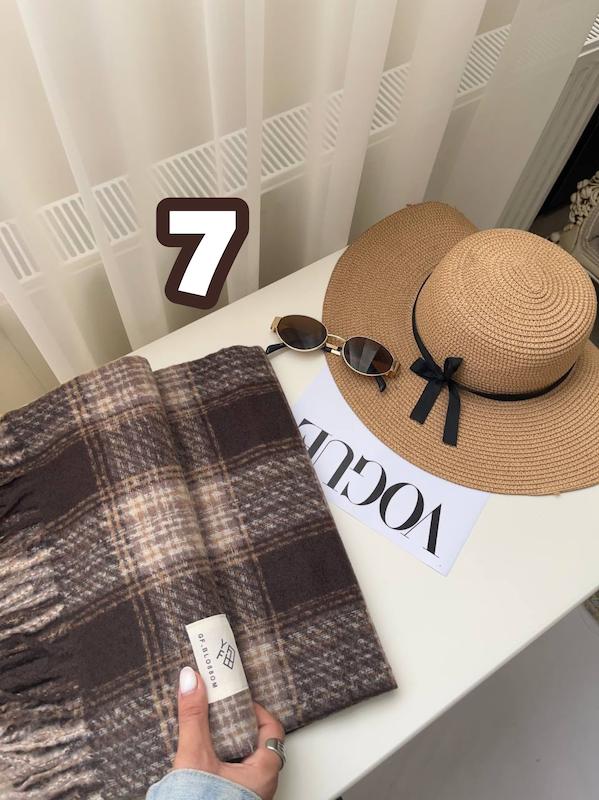 شال چهارخونه کوکی