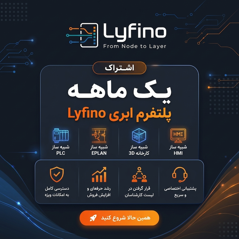 اشتراک یک ماهه پلتفرم ابری Lyfino