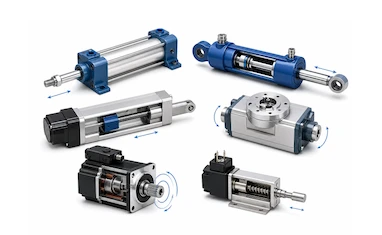 دسته‌بندی انواع مختلف Actuator در اتوماسیون صنعتی