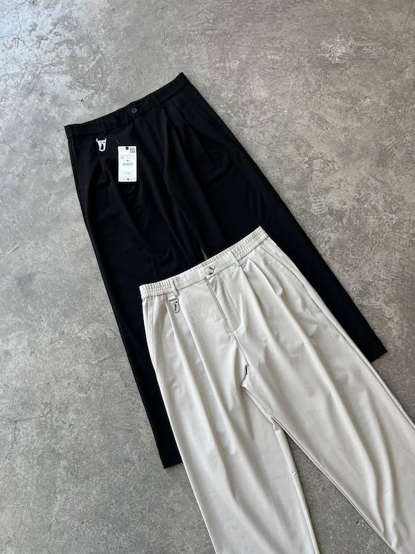 شلوار پارچه ایی بگ zara 