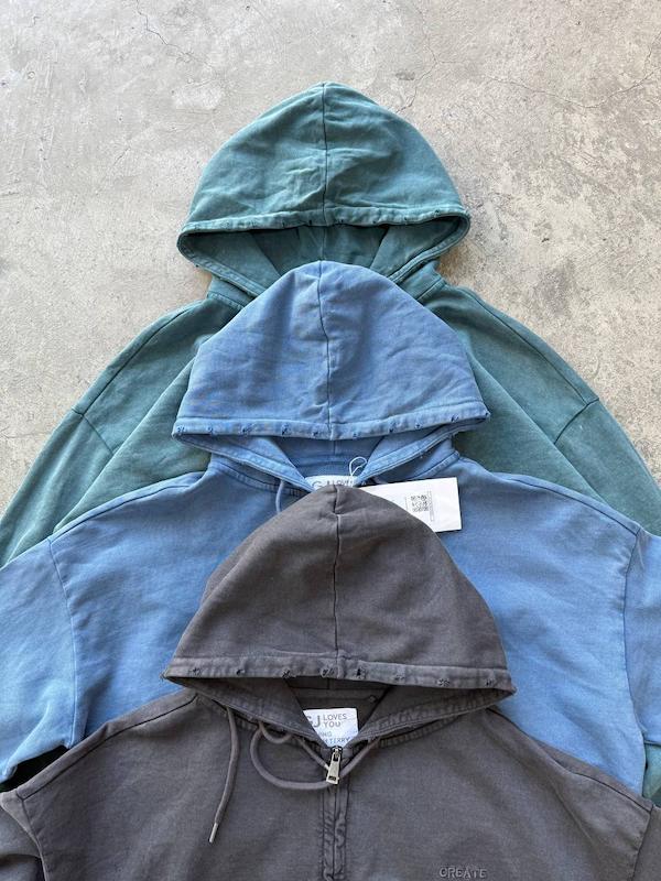 سویشرت سنگشور زاپ دار 