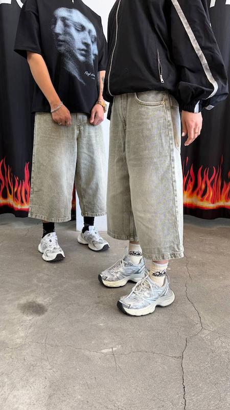 Bershka super baggy jort 🍸