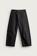 جین zara barrel fit washed pants 