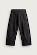 جین zara barrel fit washed pants 