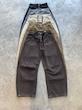 جین zara barrel fit washed pants 