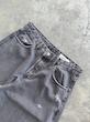 جین zara barrel fit washed pants 