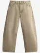 جین zara barrel fit washed pants 